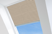 VELUX Manual Room Darkening Double-Pleated Shade