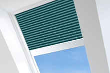 VELUX Solar Room Darkening Double-Pleated Shade