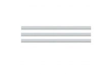 Three 57 1/2" Trim Groove Filler Pieces, Simplifies Replacement of Existing Skylights